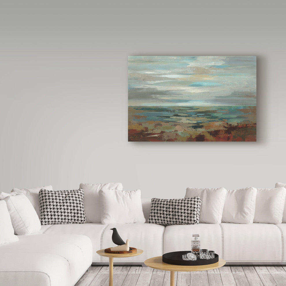 Silvia Vassileva 'Marine Layer' Canvas Art, 47"x30"
