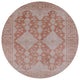Ahgly Company Indoor Round Mid-Century Modern Area Rugs, 4' Round