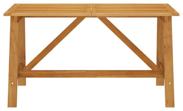 Vidaxl Garden Dining Table 55.1"x27.6"x29"