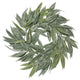 Vickerman FK172401 24" Artificial Green Muddy White Willow Wreath