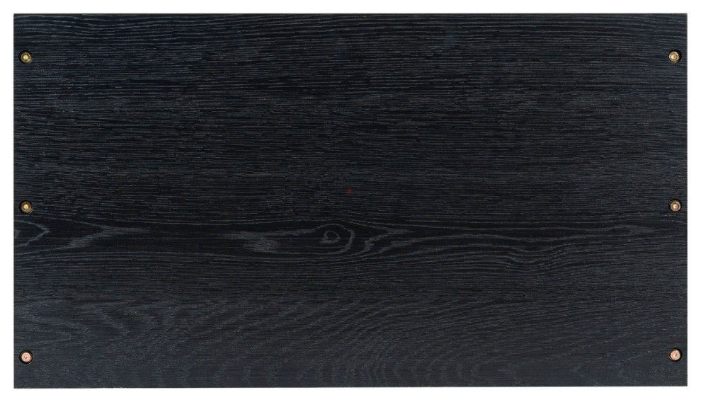 Safavieh Couture Zeus 4 Shelf Wood Bookcase, Black