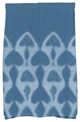 Watermark, Geometric Print Hand Towel, Blue