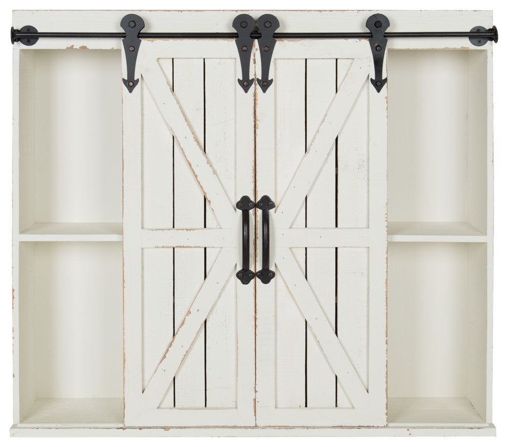 Shows the full cabinet with doors closed, front-facing, on a white background.