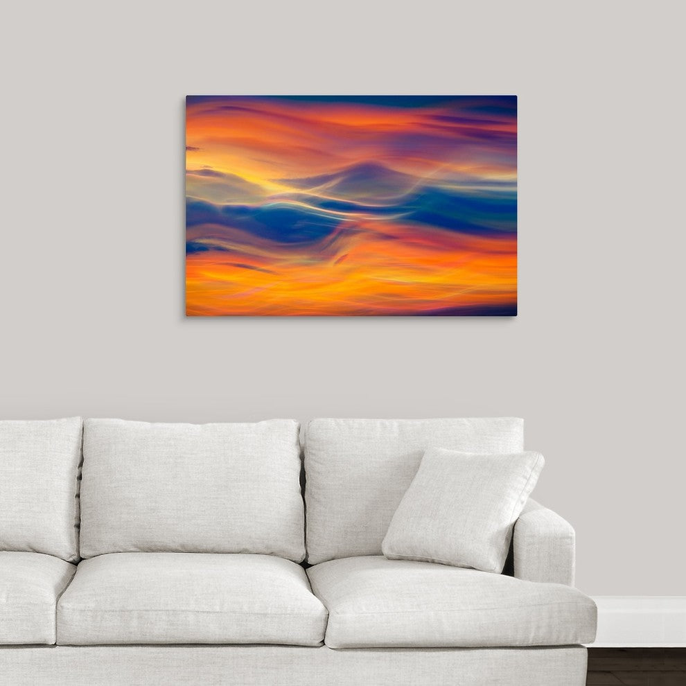 "Fly away" Wrapped Canvas Art Print, 36"x24"x1.5"