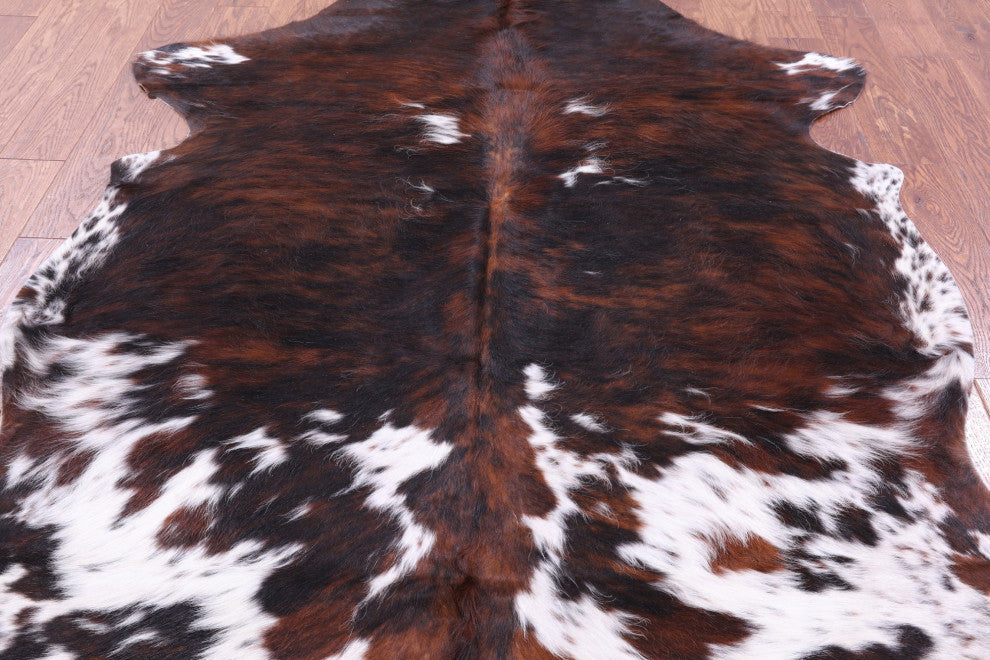 6' 5" X 5' 8" Natural Cowhide Rug C1903