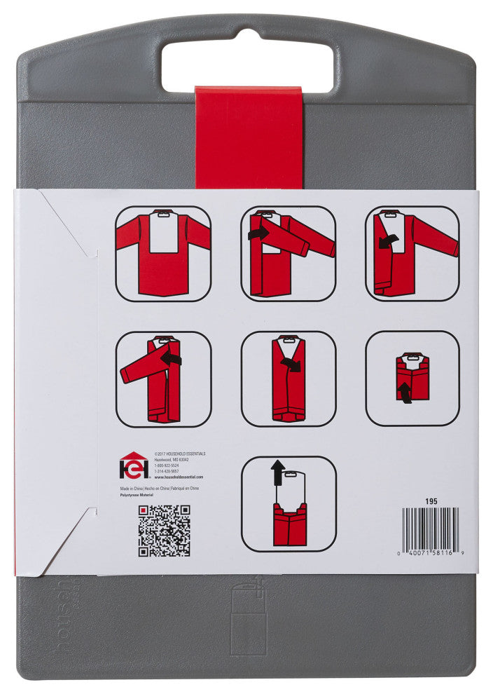 195 Shirt Folding Board For Laundry, Folds T-Shirts