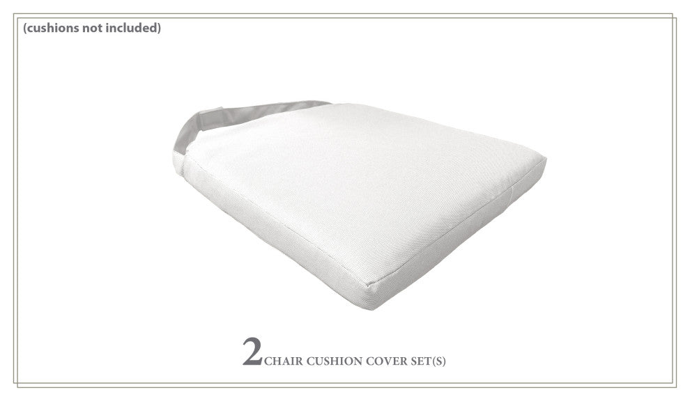 2 Covers for Dining Chair Cushions