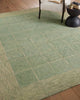 Chris Loves Julia x Loloi Francis Green / Natural 7'-9" x 9'-9" Area Rug