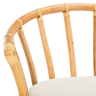 Safavieh Bates Accent Chair, White/Natural