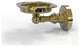 Dottingham Tumbler and Toothbrush Holder, Unlacquered Brass