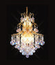 Artistry Lighting Toureg Collection Crystal Chandelier 19x23, Gold