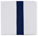 350TC White Sheet Set, King, Navy, 4 Piece