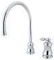 Kingston Brass Single-Handle Kitchen Faucet, Polished Chrome