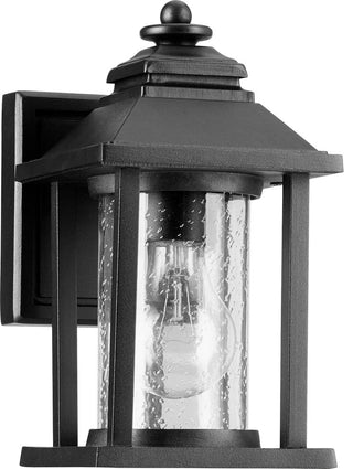 Quorum International 7270 Crusoe 1 Light 9-1/4" Tall Outdoor Wall - Noir