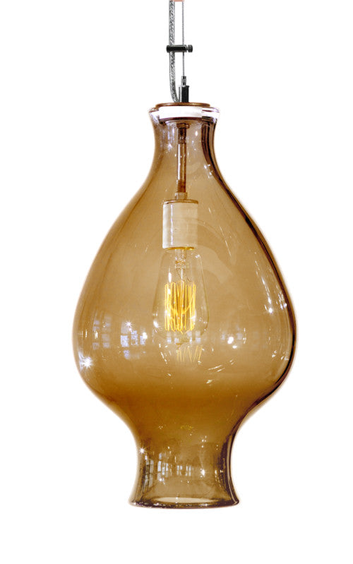 Gravity Pendant, Joe Ginsberg Collection, Amber