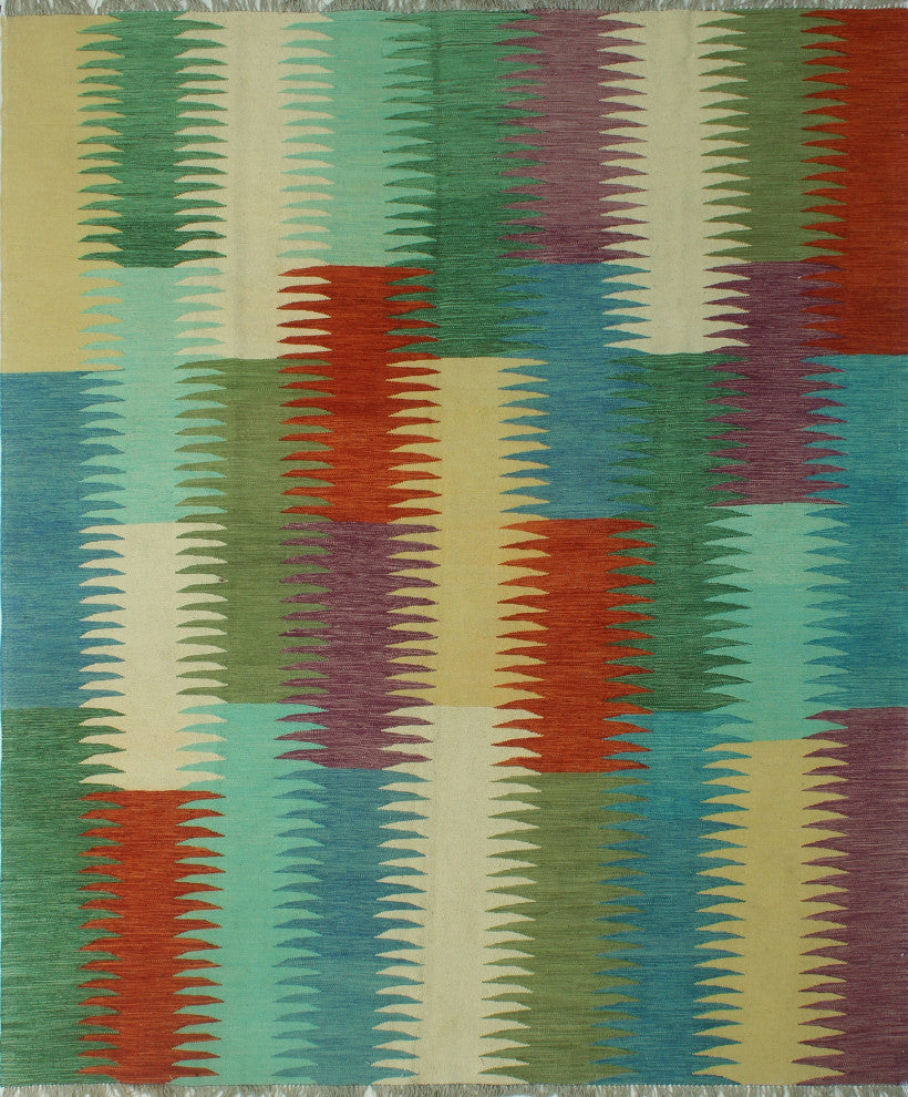Winchester Kilim Jayne Green Rug