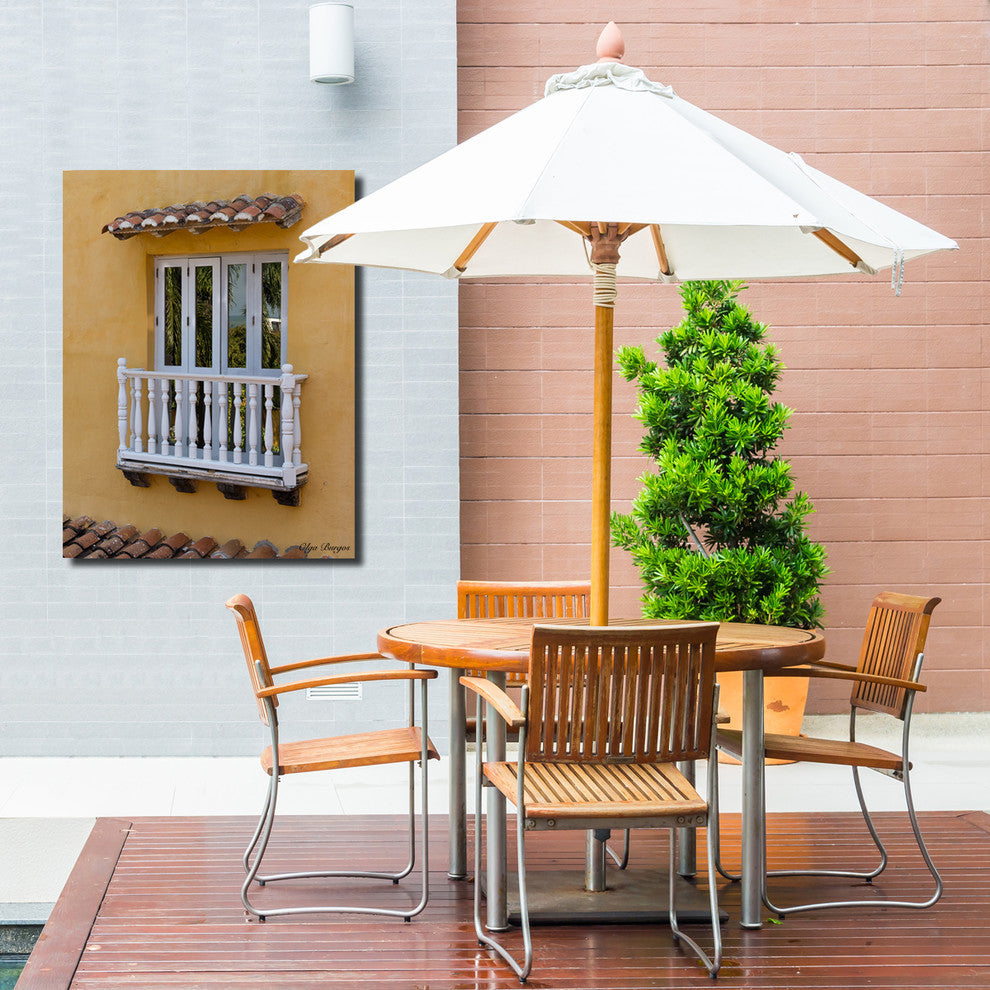 Indoor/Outdoor Wall Decor 'Provincial XII' in ArtPlexi, 30"x20"