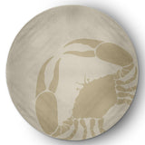 Crab Dip Nautical Chenille Rug