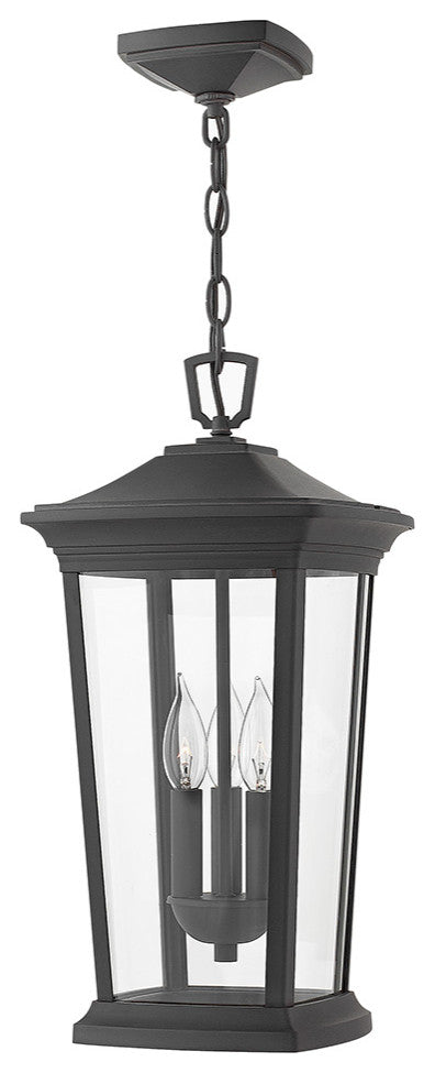 Hinkley Bromley Medium Hanging Lantern, Museum Black