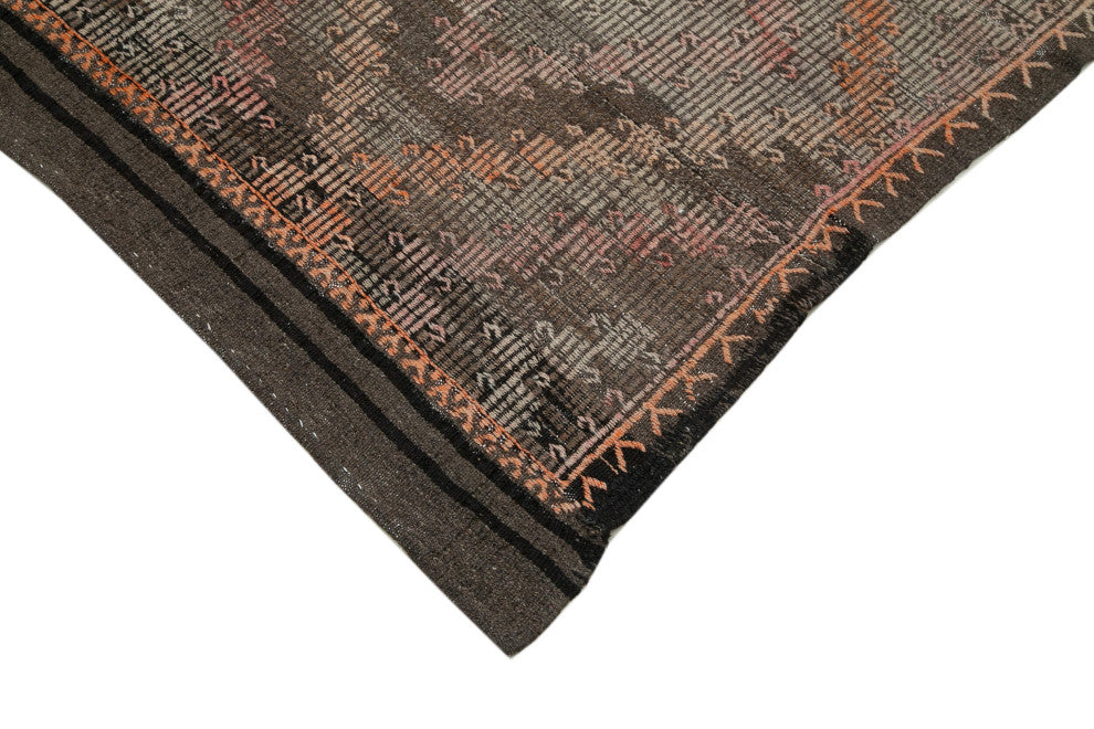Rug N Carpet - Handwoven Anatolian 7' 7'' x 12' 0'' Unique Wool Kilim Rug