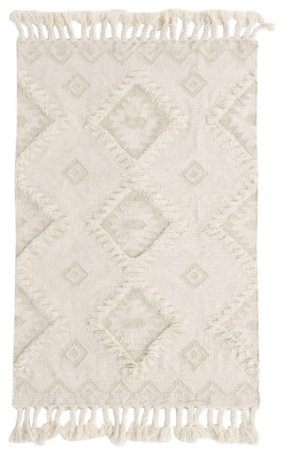 Unique Loom Ivory Mesa Area Rug, Ivory, 4'x6', Rectangular