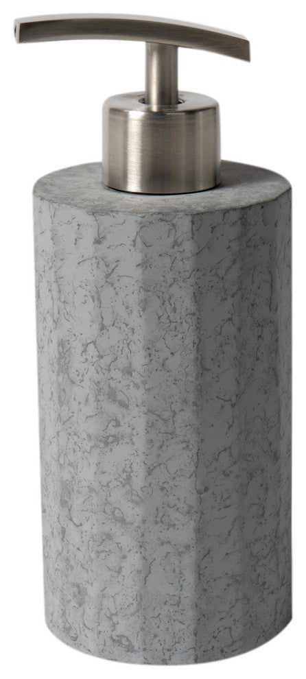 ALFI brand ABCO1022 5 Piece Solid Concrete Gray Matte Bathroom Accessory Set
