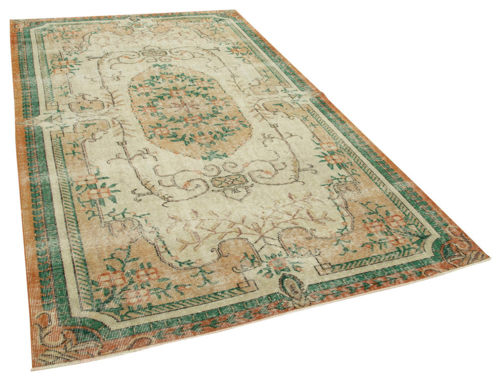 Rug N Carpet - Hand-knotted Turkish 5' 5'' x 9' 3'' Decorative Area Rug