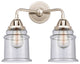 288-2W-PN-G184 Canton 2 Light 14" Bath Vanity Light, Polished Nickel