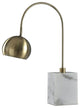 Woolsey Table Lamp Antique Brass Finish and Marble Base