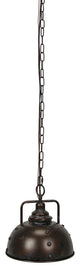 Vintage Industrial Rustic Blackened Metal Farmhouse 84 inch Chain Pendant Light