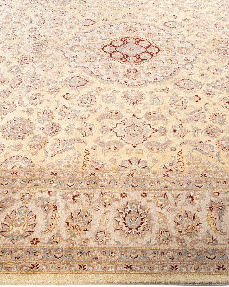 Mogul, One-of-a-Kind Hand-Knotted Area Rug Beige, 9'0"x12'2"
