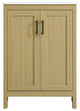Home Living 24" Single Bathroom Vanity, Honey Brown