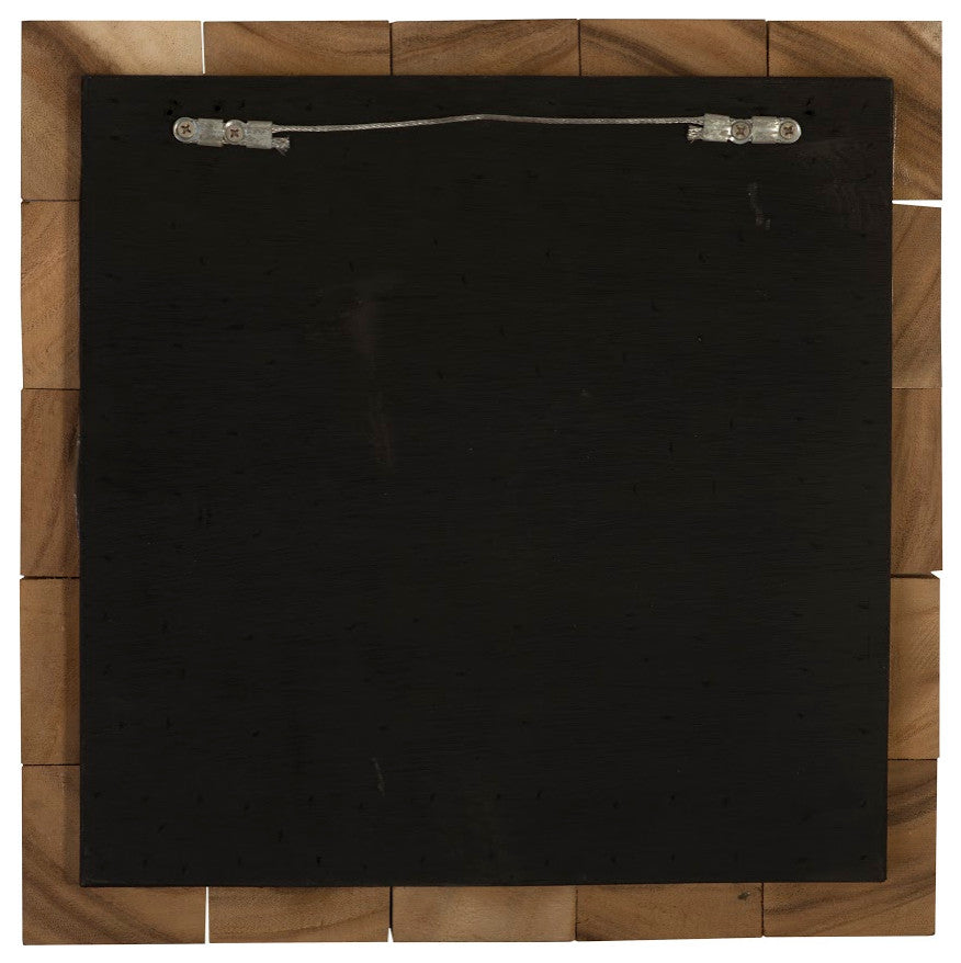 Blocks Wall Tile, Chamcha Wood, Natural