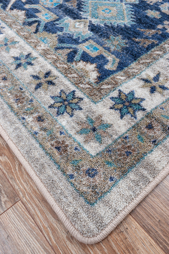 Persian Version, Blue, 8' Round