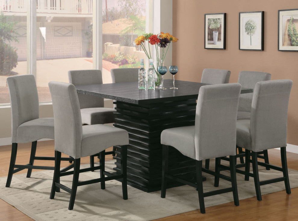 Coaster Stanton Counter Height Table in Black