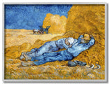 Break Time Yellow Blue Van Gogh Classical Painting, 11"x14"