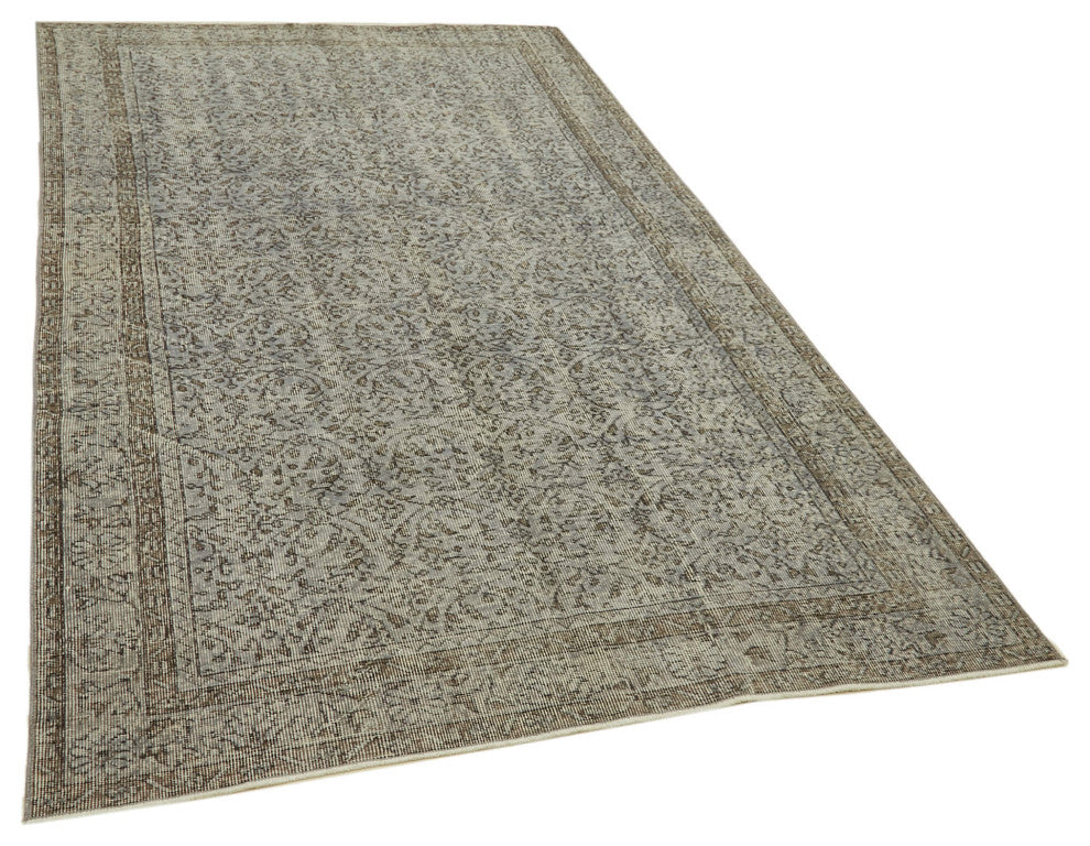 Rug N Carpet - Hand-knotted Oriental 4' 11'' x 8' 11'' Vintage Overdyed Rug