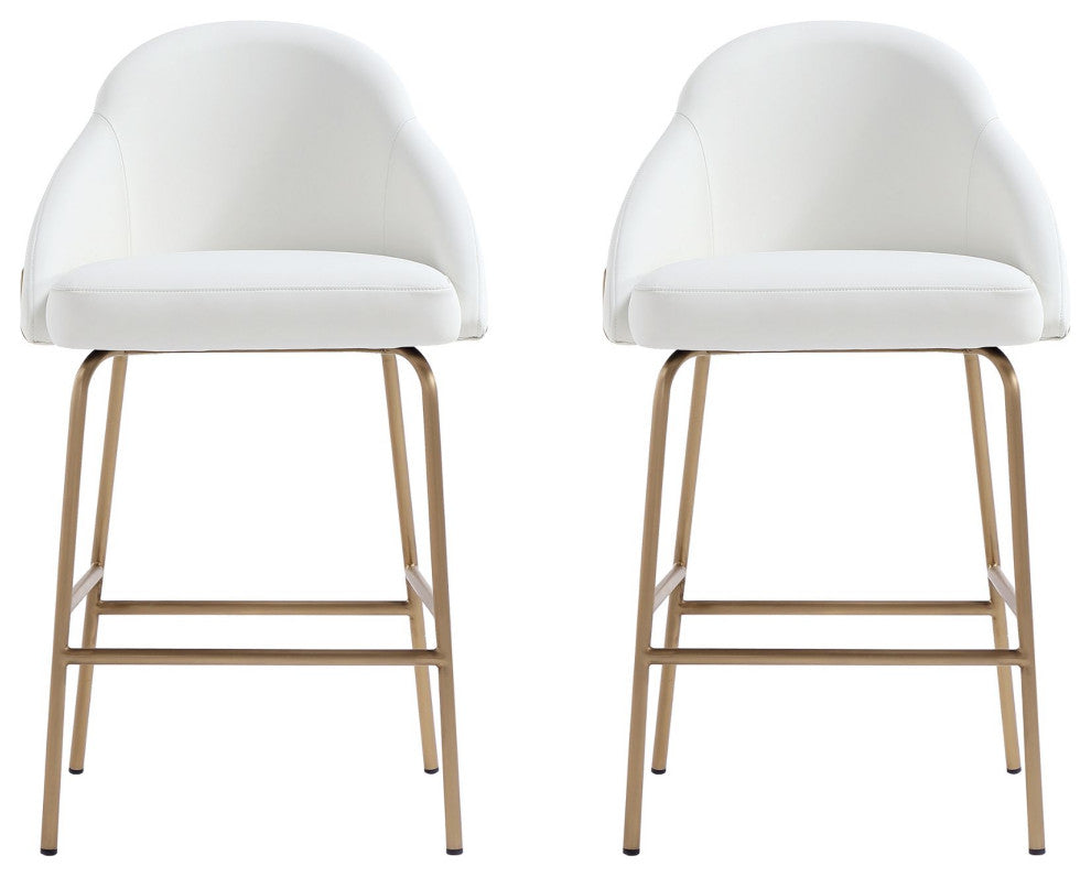 Manhattan Comfort Gracie Counter Stool, Set of 2