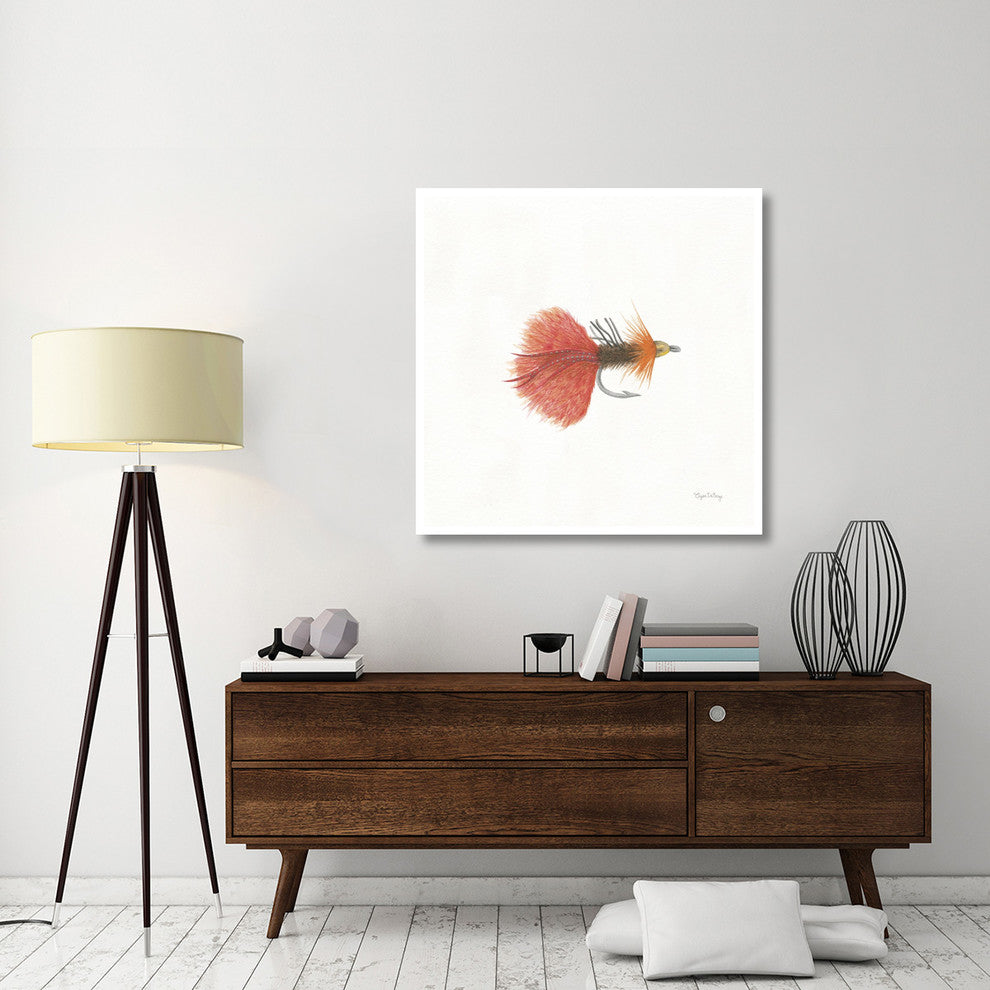 "Gone Fishin VIII" Digital Paper Print by Elyse DeNeige, 42"x42"