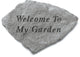 "My Garden" Stone