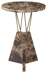 Uttermost Levitate Marble Accent Table