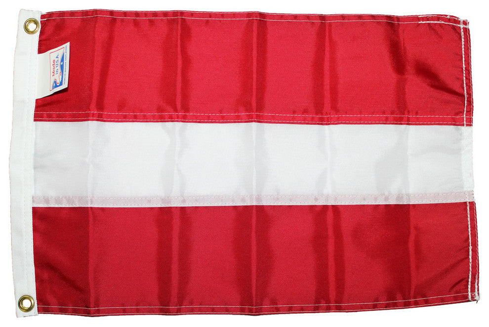 Austria, 12"x18" Nylon Flag