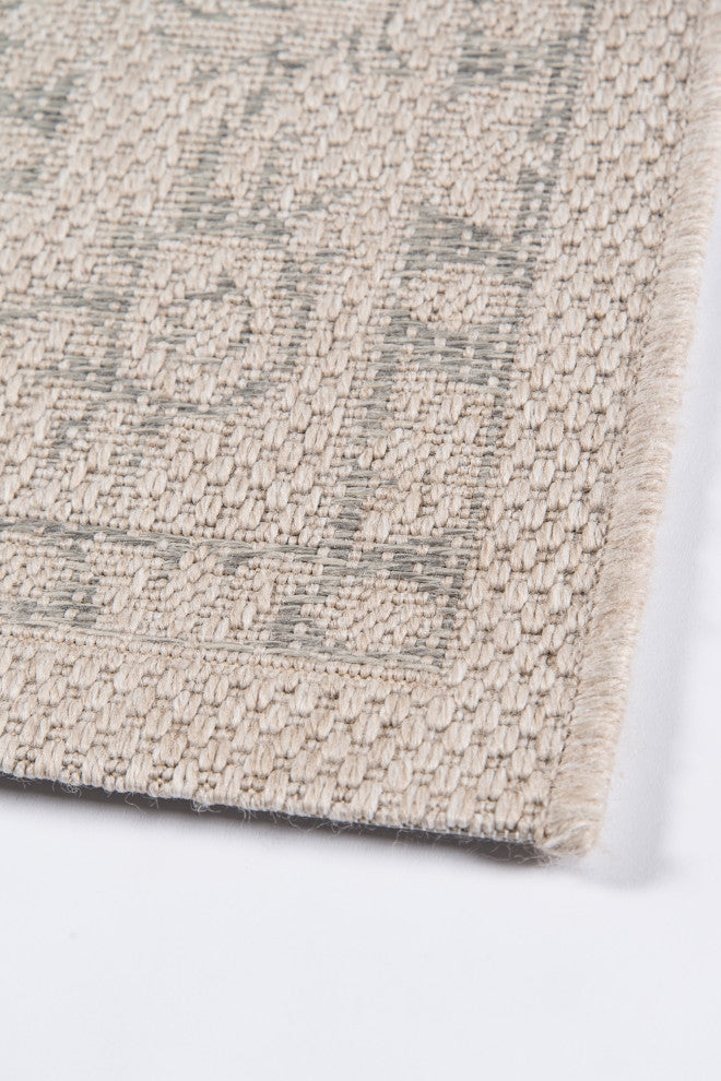 Erin Gates by Momeni Downeast Boothbay Kitchen Mat, Gray, 6'7"x9'6"