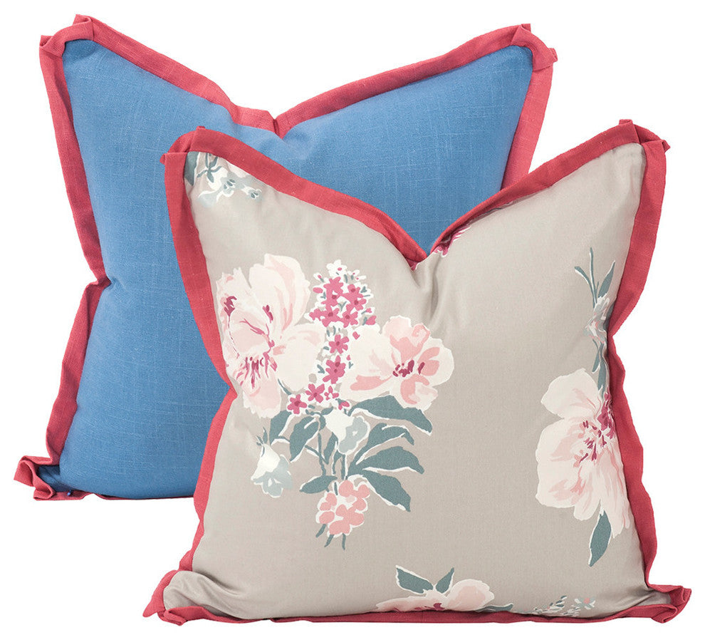 Howard Elliott Madcap Cottage Isleboro Eve Summer 20" x 20" Pillow