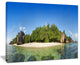 "Paradise on Earth Seychelles Island" Large Wall Artwork