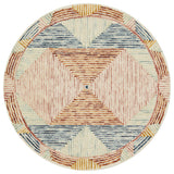 Loloi II Spectrum Ivory/Multi, Ivory/Multi, 3'-0" X 3'-0" Round