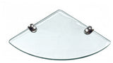 10"x10"Floating Corner Shelf Clear