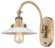 Innovations 918-1W-BB-G1 1-Light Sconce, Brushed Brass
