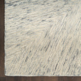 DKNY Pure Angles 3'9" x 5'9" Grey Modern Indoor Rug