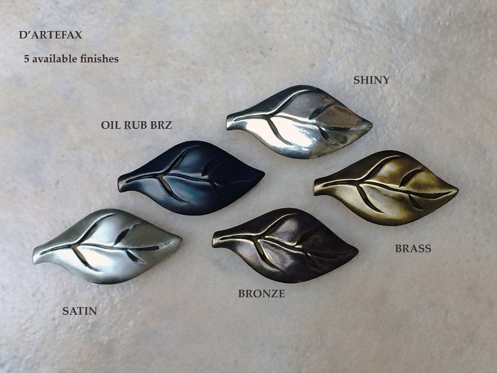 Four Spiral Square Knob, Satin